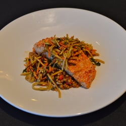 Interlude Restaurant & Bar - Sesame Grilled Salmon