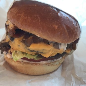 Get The Burger - Director with bacon!! - Burgers Near Me - Big Bear Lake, California Get The Burger - Director with bacon!! - Burgers Near Me - Big Bear Lake, California