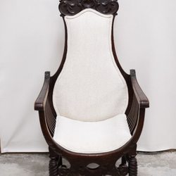 Buttercup Upholstery - Antique chair.