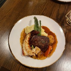 Birmingham Pub - Petite filet mignon and lobster (part of the Valentines Day special menu)