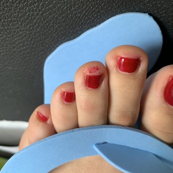 Lashes Nails Spa - Pedicure. They do not have any problem sending you with this . - Nail Salons Near Me - Cedar Park, Texas
