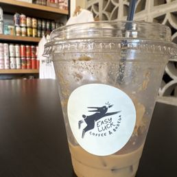 Pistachio Cookiebutter Iced Latte with Oatmilk. Divine.