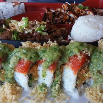 Sushiholic - Diablo Roll and 3 item bento box combo-highly recommend both! - Sushi Bars Near Me - La Mirada, California