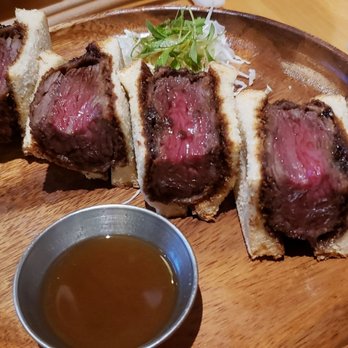 Himitsu - Rib-Eye Katsu Sando $18 - Sushi Bars Near Me - La Jolla, California Himitsu - Rib-Eye Katsu Sando $18 - Sushi Bars Near Me - La Jolla, California