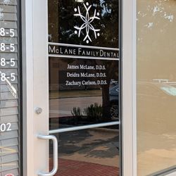 McLane Family Dental - Exterior door