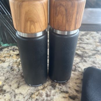 Laurel Park - Love these S+P shakers! - New American Near Me - Charlotte, North Carolina