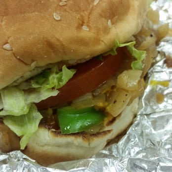 Five Guys - Veggie - cheese forgotten! - Burgers Near Me - Bethany Beach, Delaware