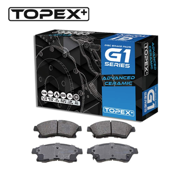 Topex Auto Parts - TOPEX G1 Premium Ceramic Brake Pads Sets - Auto Parts & Supplies Near Me - Ontario, California Topex Auto Parts - TOPEX G1 Premium Ceramic Brake Pads Sets - Auto Parts & Supplies Near Me - Ontario, California