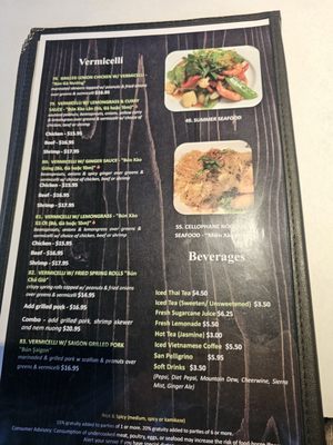 Menu photo 7 Saigon Cuisine Restaurant Greensboro, NC