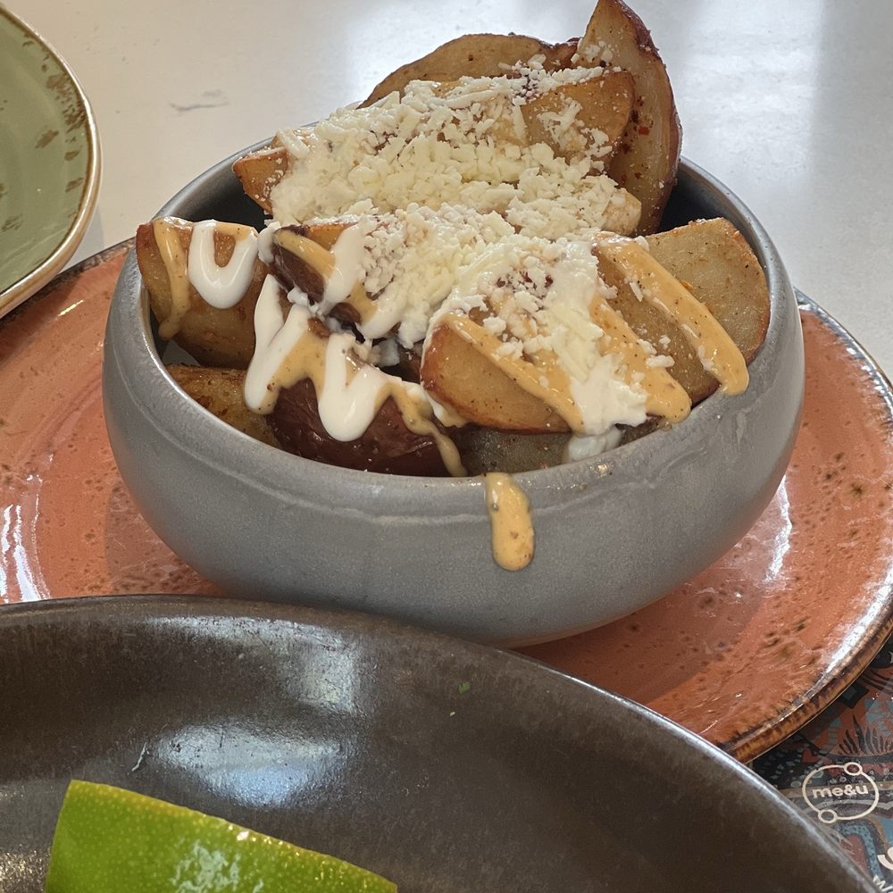 Urbe - PAPAS BRAVAS - Mexican Near Me - Houston, Texas Urbe - PAPAS BRAVAS - Mexican Near Me - Houston, Texas