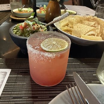 Dos Burros - DB margarita, guacamole and chips, salsa trio - Mexican Near Me - Saratoga, California