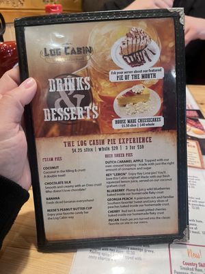 Menu photo 4 Log Cabin Family Restaurant Baraboo, WI Menu photo 4 Log Cabin Family Restaurant Baraboo, WI