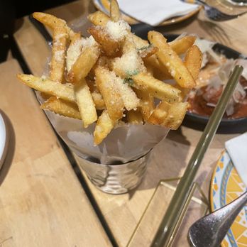 Cafe Luce - Hand Cut Truffle Fries - Italian Near Me - Manhattan, New York