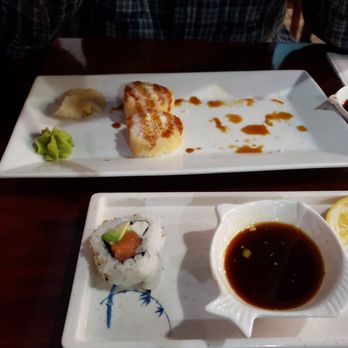 Mr.Sushi - Remains of the crab rangoon tempura roll and the salmon philly - Japanese Near Me - Asheville, North Carolina Mr.Sushi - Remains of the crab rangoon tempura roll and the salmon philly - Japanese Near Me - Asheville, North Carolina