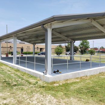 Dishman Fabrications & Powder Coating - Aluminum handrails for Port Norfolk Fire Training Facility. - Fences & Gates Near Me - Yorktown, Virginia Dishman Fabrications & Powder Coating - Aluminum handrails for Port Norfolk Fire Training Facility. - Fences & Gates Near Me - Yorktown, Virginia