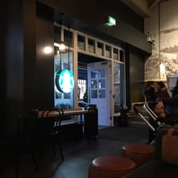 Starbucks - View from my seat. Very good double espresso too