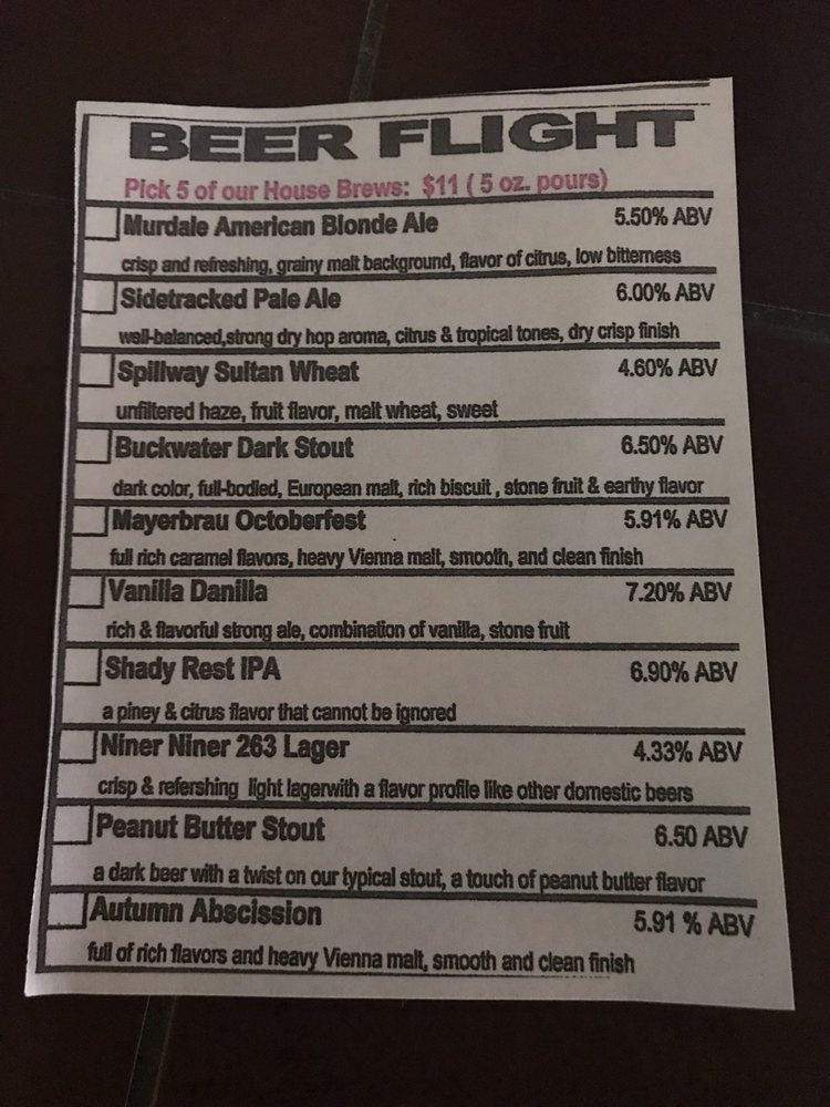 Food from Buckwater Brew Works and Whiskey House