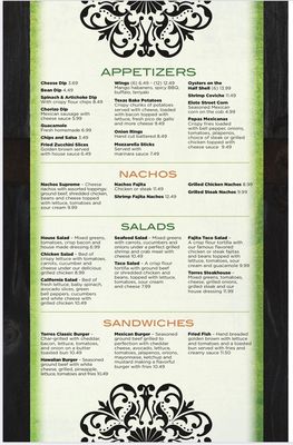 Menu photo 7 Torres Mexican Steakhouse Florence, KY Menu photo 7 Torres Mexican Steakhouse Florence, KY