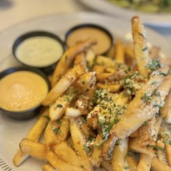Humble Bistro - Humble Fries with three delicious dipping sauces!