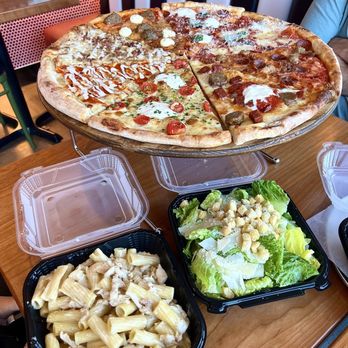 Mr. Moto Pizza - Mr. Moto Pizza, Chicken Alfredo Rigatoni, Caesar Salad (ig: @cravingswithcat) - Pizza Near Me - Costa Mesa, California Mr. Moto Pizza - Mr. Moto Pizza, Chicken Alfredo Rigatoni, Caesar Salad (ig: @cravingswithcat) - Pizza Near Me - Costa Mesa, California
