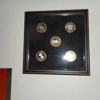 Marsha's Art & Frame - 10$ silver gaming tokens. - Garland, Texas Marsha's Art & Frame - 10$ silver gaming tokens. - Garland, Texas