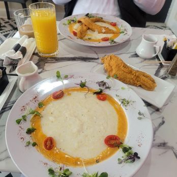 Blossoms Brunch Bar - Catfish and grits - Breakfast & Brunch Near Me - Rahway, New Jersey Blossoms Brunch Bar - Catfish and grits - Breakfast & Brunch Near Me - Rahway, New Jersey