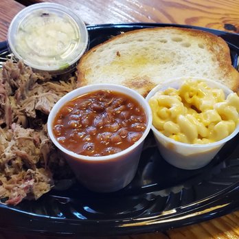 Bubbalou's Bodacious Bar B Que - Pulled pork with two sides - Caterers Near Me - Orlando, Florida
