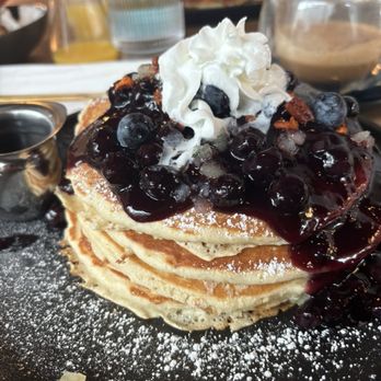 The Local Nod Cafe - BLUEBERRY LEMON PANCAKES - Breakfast & Brunch Near Me - Huntington Beach, California