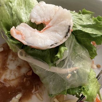 Basil Thai - Shrimp inside salad wrap - Thai Near Me - La Quinta, California Basil Thai - Shrimp inside salad wrap - Thai Near Me - La Quinta, California