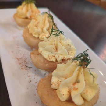 MAX's Wine Dive - Fried deviled eggs - Wine Bars Near Me - Houston, Texas MAX's Wine Dive - Fried deviled eggs - Wine Bars Near Me - Houston, Texas