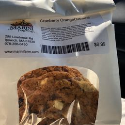 You have got to try these cranberry oatmeal white chocolate chip cookies. Worth the extra calories.