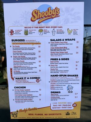 Menu photo 2 Shoobys Camarillo, CA Menu photo 2 Shoobys Camarillo, CA