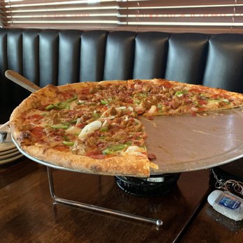 NYPD Pizza - Da works with bacon added - Pizza Near Me - Chandler, Arizona NYPD Pizza - Da works with bacon added - Pizza Near Me - Chandler, Arizona