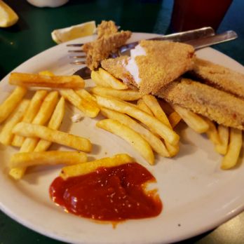 Jumbo Seafood - Red Snapper x 2 + French fries. It was good, edges a little dry. - Seafood Near Me - Tyler, Texas Jumbo Seafood - Red Snapper x 2 + French fries. It was good, edges a little dry. - Seafood Near Me - Tyler, Texas
