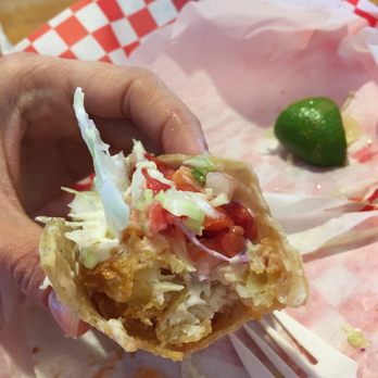 Taco Taco Poway - Fish taco- not much fish :( - Mexican Near Me - Poway, California