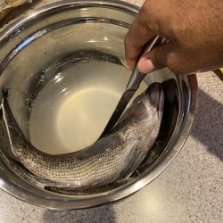 ShopRite of Ernston Road - Uncleaned Seabass fish from Shoprite on Ernton Road.