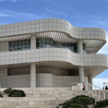 The Getty Center - Close-up - Art Museums Near Me - Los Angeles, California