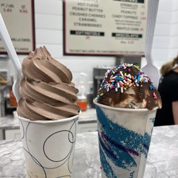 Soft serve and gelati
