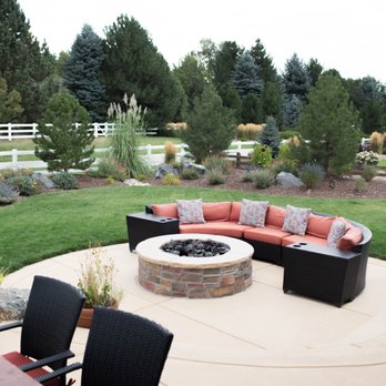Viewpoint Design Group - a patio with a fire pit - Landscape Architects or Designers Near Me - Littleton, Colorado Viewpoint Design Group - a patio with a fire pit - Landscape Architects or Designers Near Me - Littleton, Colorado