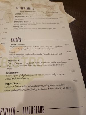 Menu photo 3 Maya Bistro Arlington, VA