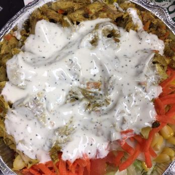 Jones Fried Chicken - Small chicken over rice - Halal Near Me - Houston, Texas