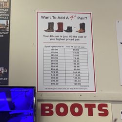 Huge discounts if you feel you need 4 boots!