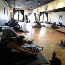 Yoga Art Space - Everyone is feeling the length in their hamstrings!