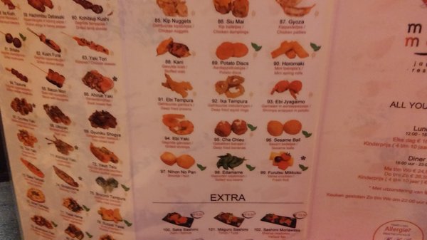 Menu photo 1 Moshi Moshi Rijswijk, ZH
