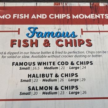 Pismo Fish & Chips - Menu - Seafood Near Me - Pismo Beach, California