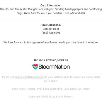 Bixby Knolls Flowers - Florists Near Me - Long Beach, California