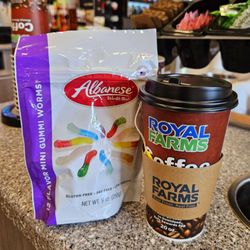 Royal Farms  - 11'6'2023 Loving this Chamomile Hot Tea and Gummies.