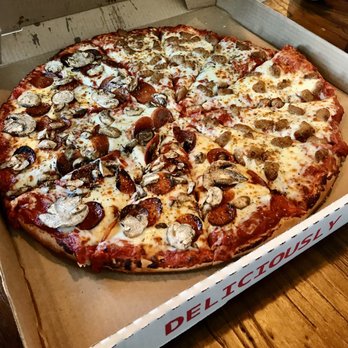 baddpizza - South Riding - As u can tell over sauced not cooked long enough - Pizza Near Me - South Riding, Virginia
