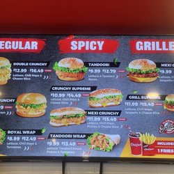 ChickQueen - Menu