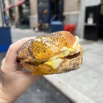 Daily Provisions - Union Square - Bacon Egg Sandwich - Cafes Near Me - New York, New York